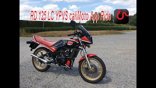 RD 125 LC YPVS  caliMoto Route Ride [upl. by Eldwen]