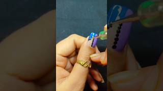 easy nailart design 2024💅💅naildesigns easynailartforgirls youtubeshorts [upl. by Asli]