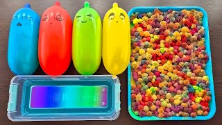 Making Slime with Funny Balloons  Oddly Satisfying Slime ASMR [upl. by Luckett123]