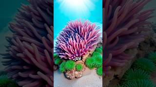 Sea Anemones Plants or Animals Unbelievable Secrets Inside 🌊😱 seaanemone oceanlife [upl. by Honora837]