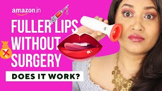 HOW TO GET FULLER LIPS  ELECTRIC LIP PLUMPER  INDIA [upl. by Virgil]