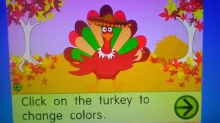 Silly Turkey Book From Starfall [upl. by Atteve173]