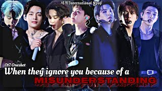 When they ignore you because of a Misunderstanding  BTS Ot7 ff Oneshot [upl. by Dett]