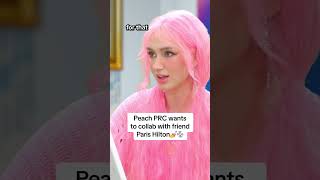 Peach PRC teases collab with Paris Hilton shorts [upl. by Enuahs]