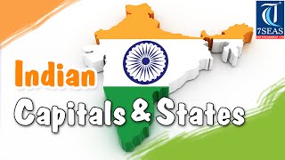 Capital and States in India  Animated Video  Tour the States [upl. by Lamok]