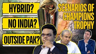 Champions Trophy 2025 Hybrid Model Without India or Outside Pakistan  Aakashvani CT2025 [upl. by Dnalrah469]