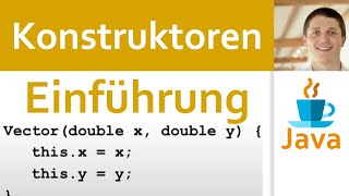 💻 JAVA  Konstruktoren 01  Deklaration und Beispiel [upl. by Falzetta]