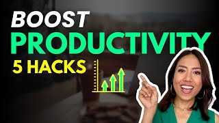 5 PRODUCTIVITY Hacks To Get Work Done in 2024 [upl. by Range731]