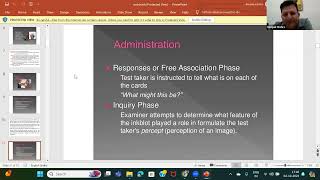 The Rorschach Test 2 Administration Scoring and Interpretation [upl. by Alauqahs629]