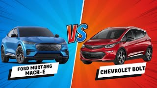 Comparison Ford Mustang MachE VS Chevrolet Bolt 2024 [upl. by Anelliw]