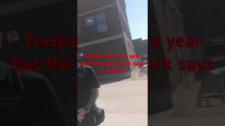 Trespassed from public property for filming by pacqette [upl. by Willis]