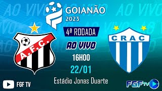 Goianão 1XBET 2023  Anápolis x CRAC [upl. by Sonja]