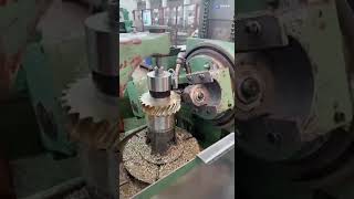 Gear Hobbing for Worm Wheel and Helical Gear [upl. by Rekcut]