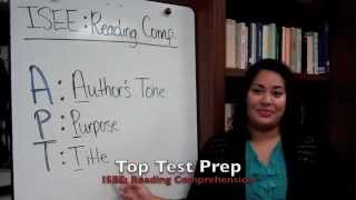 ISEE Reading Comprehension Tips and Review  TopTestPrepcom [upl. by Atinyl]