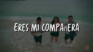 Los Diablitos Costeños  Mi Compañera Video Lyrics [upl. by Kcinimod724]