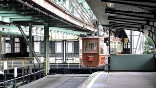 Fahrt im Kaiserwagen der Wuppertaler Schwebebahn [upl. by Fatima]