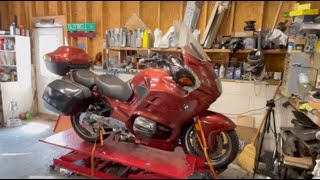 BMW R1100RT Transmission Fluid Change [upl. by Veats]