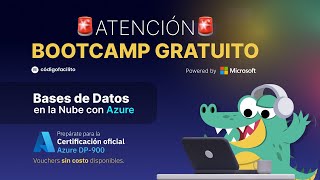 Bootcamp gratuito de Bases de datos en la nube [upl. by Cone752]