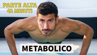 METABOLICO  FOCUS PARTE ALTA 42 Minuti Cotto al Dente [upl. by Sedberry]