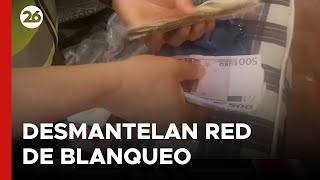 EUROPA  Desmantelan red capaz de blanquear 1 millón de euros al día [upl. by Maril141]