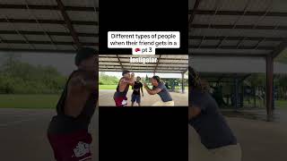 Different types of people when their friend gets in a 🥊 pt 3 [upl. by Senalda]