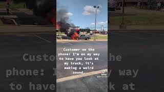 Customer states their truck is making a weird noise stopping by for a look…shorts shortvideo [upl. by Noonberg64]