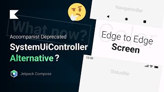 New Component Activitys Edge to Edge is Amazing  Jetpack Compose [upl. by Kcirrez636]