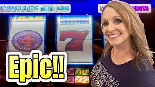 Massive Slot Machine Jackpot in Las Vegas 2024  Upped My Bet at the Right Time [upl. by Mayworm]