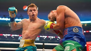 Billy Joe Saunders vs Canelo Alvarez Full Highlights  KNOCKOUT  Best Boxing Moment HD [upl. by Yelroc]