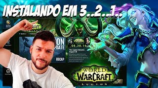 Como Instalar seu World of Warcraft  Simples e fácil [upl. by Yenobe]