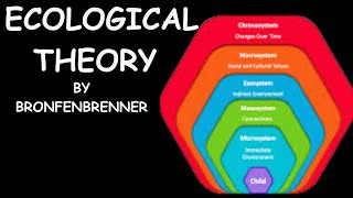 ECOLOGICAL THEORY [upl. by Munson]