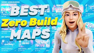 11 BEST Creative Maps To GET BETTER at Fortnite Zero Build [upl. by Lolita]