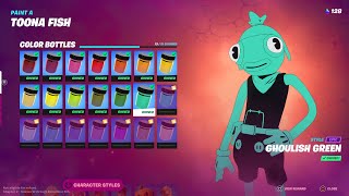 Find Bottles of Ghoulish Green in Shanty Town  Fortnite Color Bottles [upl. by Cissy]