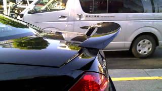 SL65 AMG BLACK SERIES REAR WING [upl. by Atinob]