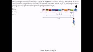 Kinematyka 1  ruch jednostajnie przyspieszony  poziom studencki wwwfizykakursypl [upl. by Tova]