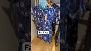 Fat Face come shop with me fatface [upl. by Bolitho]