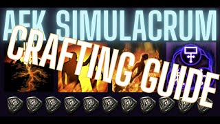 POE 325  AFK Simulacrum Crafting Guide [upl. by Waddle]