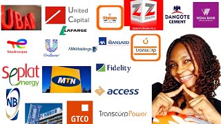 20companies that pay dividends in Nigeria stocks shares amp investmentsstocksdividendsinvestment [upl. by Sheply193]