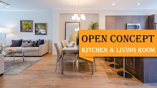 40 Open Concept Kitchen and Living Room Ideas to Help You Design the Perfect Space [upl. by Liebermann141]