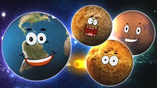 planeter song  Planet Song  Kids TV Svenska Barnsånger  Planets Songs In Swedish [upl. by Nasya]