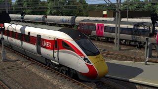 Train Simulator London Kings Cross  Edinburgh Waverley FULL RUN [upl. by Woodruff]