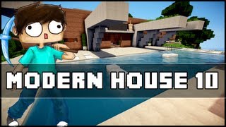 Minecraft  Modern House 10 [upl. by Morocco]