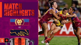 Brisbane Lions v Adelaide Crows Highlights  Preliminary Final 2024  AFLW [upl. by Bushweller971]