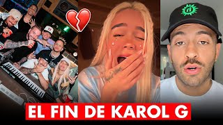 EL FIN DE KAROL G POR CULPA DE FEID Y 57 [upl. by Hiltan]