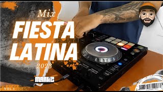 MIX FIESTA LATINA 2023 PARA BAILAR EN VIVO  DJMARKZ SALSAMERENGUEREGGAETONELECTRONICALATINPOP [upl. by Carmelina]