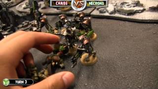 Chaos Vs Necrons Warhammer 40k Battle Report  Banter Batrep Ep 29  Part 35 [upl. by Unhsiv]