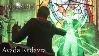 Hogwarts Legacy  Avada Kedavra On Students [upl. by Enelyk]