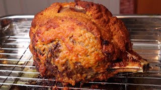 Spicy CRUST BEEF RIB ROAST Best Prime Rib Roast Tops Every Recipe ln All Our Party For This year [upl. by Irb]