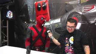 Deadpool Discusses the Deadpool Game at ComicCon 2012 [upl. by Duntson]