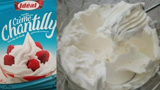 comment faire une crème Chantilly à la maison [upl. by Aarika715]